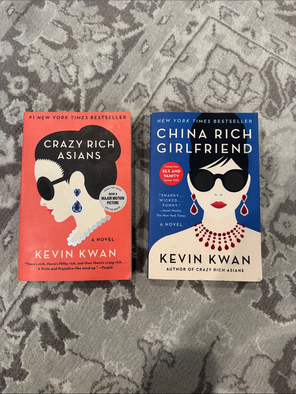 Crazy Rich Asians & China Rich Girlfriend by Kevin Kwan